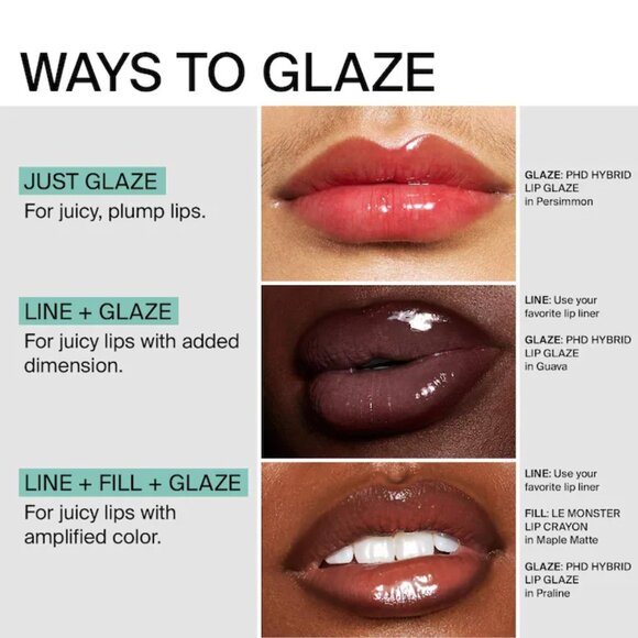 NIB ✅ Haus Labs #PRALINE  PhD Hybrid Lip Glaze Plumping Gloss ✨ NIB - Picture 3 of 9